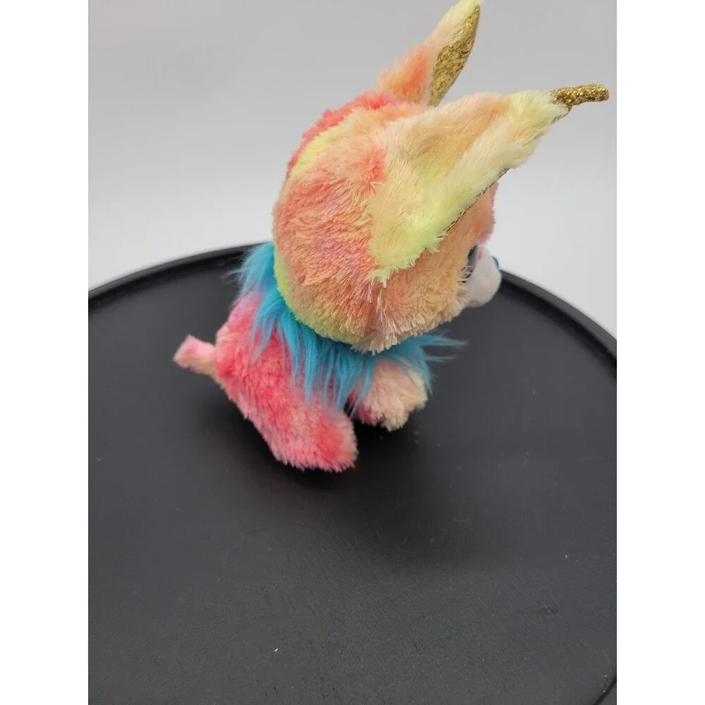 NEW 2022  TY Beanie Boos YIPS Chihuahua tie dyed  6